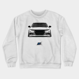 honda accord white Crewneck Sweatshirt